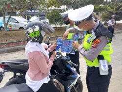 Dua Pekan Operasi Zebra, Polres Pringsewu Tindak 2.244 Pelanggar dan Tangani 2 Kasus Kecelakaan