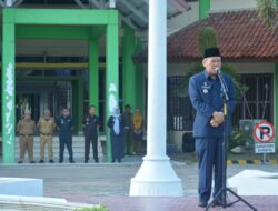 Wakili Bupati Lamteng, Kusuma Riyadi Pimpin Apel Mingguan