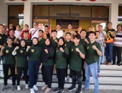 Kadispora Provinsi Lampung Lepas Atlet Cabang Olahraga Karate Berlaga di Pra PON XXI Kalsel