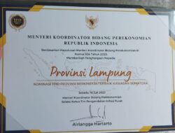 TPID Award 2022, Lampung Masuk Nominasi Provinsi Terbaik Wilayah Sumatera