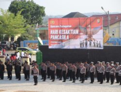 Polres Pringsewu Gelar Upacara Memperingati Hari Kesaktian Pancasila