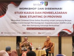 Jadi Narasumber, Sekdaprov Paparkan Implementasi Kebijakan Pembangunan Berwawasan Kependudukan dan Kampung Keluarga Berkualitas di Provinsi Lampung
