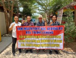 Gelar Silaturahmi Bersama Masyarakat, Dit Intelkam Polda Lampung Ajak Jaga Suasana Kondusif Kamtibmas