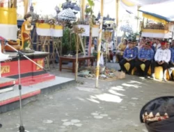 Bupati Nanang Ermanto Hadiri Upacara Munggah Dwijati/Diksa Kesulinggihan Ida Bawati I Made Pasti