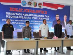 Buka Diklat Jurnalistik II Orientasi Kewartawanan dan Keorganisasian PWI, Gubernur Arinal Djunaidi Tekankan Netralitas Wartawan Dalam Menyampaikan Informasi