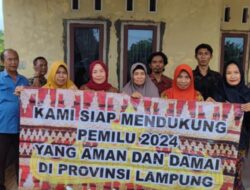 Komitmen Dukung Polri, Masyarakat Marga Adat Lampung Pesisir Kecamatan Sebalang Siap Jaga Sitkamtibmas Aman dan Kondusif Jelang Pemilu 2024
