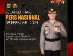 HPN Tahun 2024, Kapolres Pringsewu Apresiasi Peran Insan Pers dalam Demokrasi