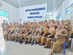 Gelar Bimtek dan Pembinaan Nakes di Puskesmas Ngaras, Plt Kadiskes Minta Tingkatkan Pelayanan