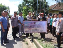 Polres Pringsewu Memberikan Bantuan Tiga Sumur Bor untuk Atasi Krisis Air