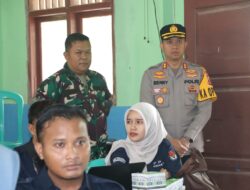 Polres Pringsewu Amankan Rapat Pleno Penghitungan Suara Pemilu 2024