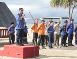 Damkar & Penyelamatan Lamsel Gelar Latihan Bersama, Sefri Masdian : Peningkatan Kemampuan Hingga Sinergitas dan Koordinasi