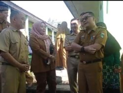 Pasca Kebakaran, Sekdisdik Tanggamus Kunjungi SMP Muhammadiyah Tanggamus