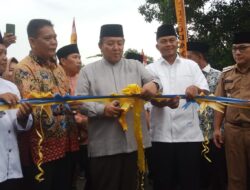 Gubernur Arinal Resmikan Jembatan Penghubung Metro – Lampung Timur
