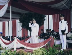 Pemkab Pringsewu Gelar Upacara HUT ke-15