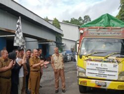 Mulyadi Irsan Lepas Penyaluran Bantuan Pangan Tahap II