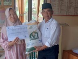 Pekon Banyu Urip Salurkan Bantuan Tahan Pangan Tahun 2024