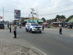 Polres Pringsewu Turut Sukseskan Event Internasional WSL Krui Pro QS 5000 Tahun 2024
