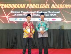 Kepala Pekon Tegalsari dan Sumber Rejo Wakili Pringsewu pada Paralegal Justice Award 2024