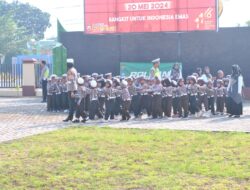 Penuh Semangat dan Ceria, Siswa TK ABBA II Berwisata Edukasi di Polres Pringsewu