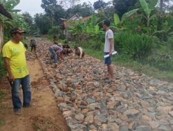 Tahap Pertama DD 2024 Pekon Totokarto Bangun Jalan Onderlagh