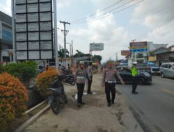 Tingkatkan Keselamatan Pengguna Jalan, Polres Pringsewu Lakukan Survei Jalinbar Pringsewu