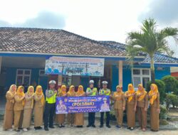 Polsana Polres Lamteng Kunjungi TK Pembina