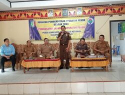 Kajari Pringsewu Tinjau Kegiatan Padat Karya Tunai di Pekon Sinarwaya