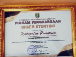 Pringsewu Peringkat Terbaik Kedua Dalam Penanganan Stunting di Provinsi Lampung