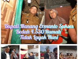 Program Bedah Rumah di Lamsel, Hingga 2023 Bupati Nanang Ermanto Rehab 4.530 RTLH