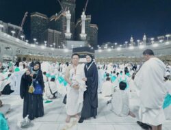 Pj. Bupati Kunjungi Jamaah Haji Kabupaten Pringsewu di Tanah Suci