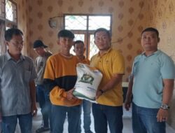 Pekon Sukawangi Salurkan Bantuan Cadangan Beras Pemerintah (CBP) Kepada 45 KPM