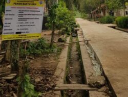 Pekon Banyu Urip Bangun Rabat Beton Dana Desa 2024