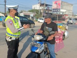 Tiga Hari Operasi Patuh, Polres Pringsewu Tindak 220 Pelanggar Lalu Lintas