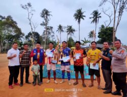 Gelar Final Sepak Bola Mini Piala Kepala Pekon Cup I Jati Agung Resmi Ditutup