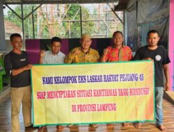 Kelompok Eks. Laskar Rakyat Pejuang 45 Lamtim Siap Jaga Sitkamtibmas Jelang Pilkada 2024