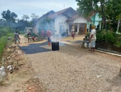 Pekon Bandung Baru Realisasikan ADD Tahap ll Pembangunan Infrastruktur Jalan
