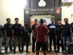 Satreskrim Polres Way Kanan Ringkus Diduga Pelaku Penganiayaan Supir Truk