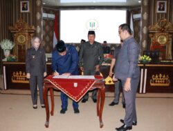 DPRD Kabupaten Waykanan Menggelar Rapat Paripurna Pengusulan Wakil Bupati Menjadi Bupati Waykanan