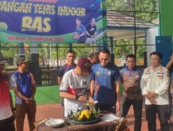 Diresmikan, Indoor Tenis RAS dan Ekshibisi Tenis Lapangan, Adipati : Untuk Meningkatkan Fasilitas Olahraga yang Memadai