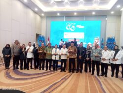 Kadiskominfo Lamteng Hadiri HUT Ke-55 PWI Lampung