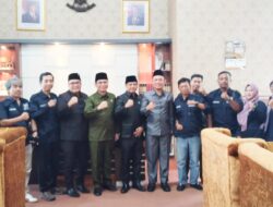 Perkuat Sinergi, PWI Lamteng Audensi ke DPRD: Komitmen Kawal Pemerintahan Secara Independen