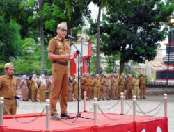 Pimpin Apel Mingguan, Achmad Herry Ingatkan Kedisplinan Pegawai