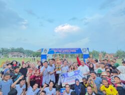 Turnamen Sepak Bola KST Cup 2025 Kampung Sri Tunggal, Di Juarai Oleh Tim Kabupaten OKUT