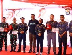 Bupati WayKanan Jalin Kemitraan dan Sinergitas Dalam Lomba Menembak HUT bhayangkara Ke-79