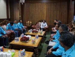 Gelar Audiensi, Bupati Way Kanan Dukung Program Kerja PWI Way Kanan