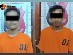 Polsek Blambangan Umpu Berhasil Ringkus Pelaku Curat