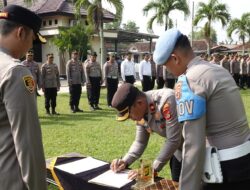 Kapolres Lampung Tengah Tegaskan Komitmen Perangi Narkoba lewat Penandatanganan Pakta Integritas