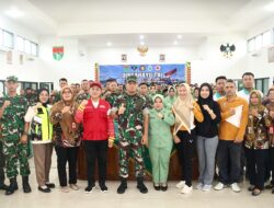 Kodim 0429/Lamtim Gelar Bakti Sosial Kesehatan Peringatan HUT TNI Ke-80