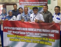 Perkuat Sinergi, Polda Lampung Gelar Silaturahmi dengan PPWI