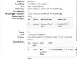 Tim URC DPUPR Lamtim Dinilai Lamban Respon Aduan Masyarakat